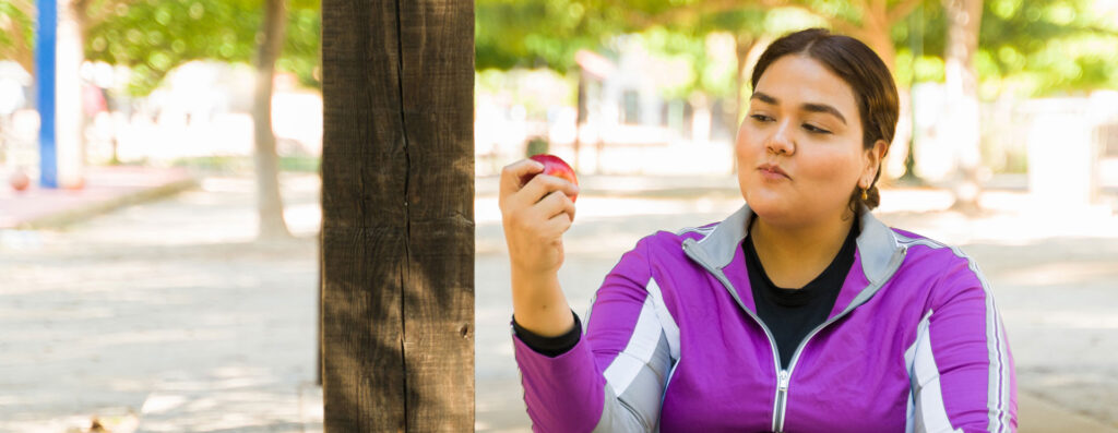 eat a variety of colorful fruits