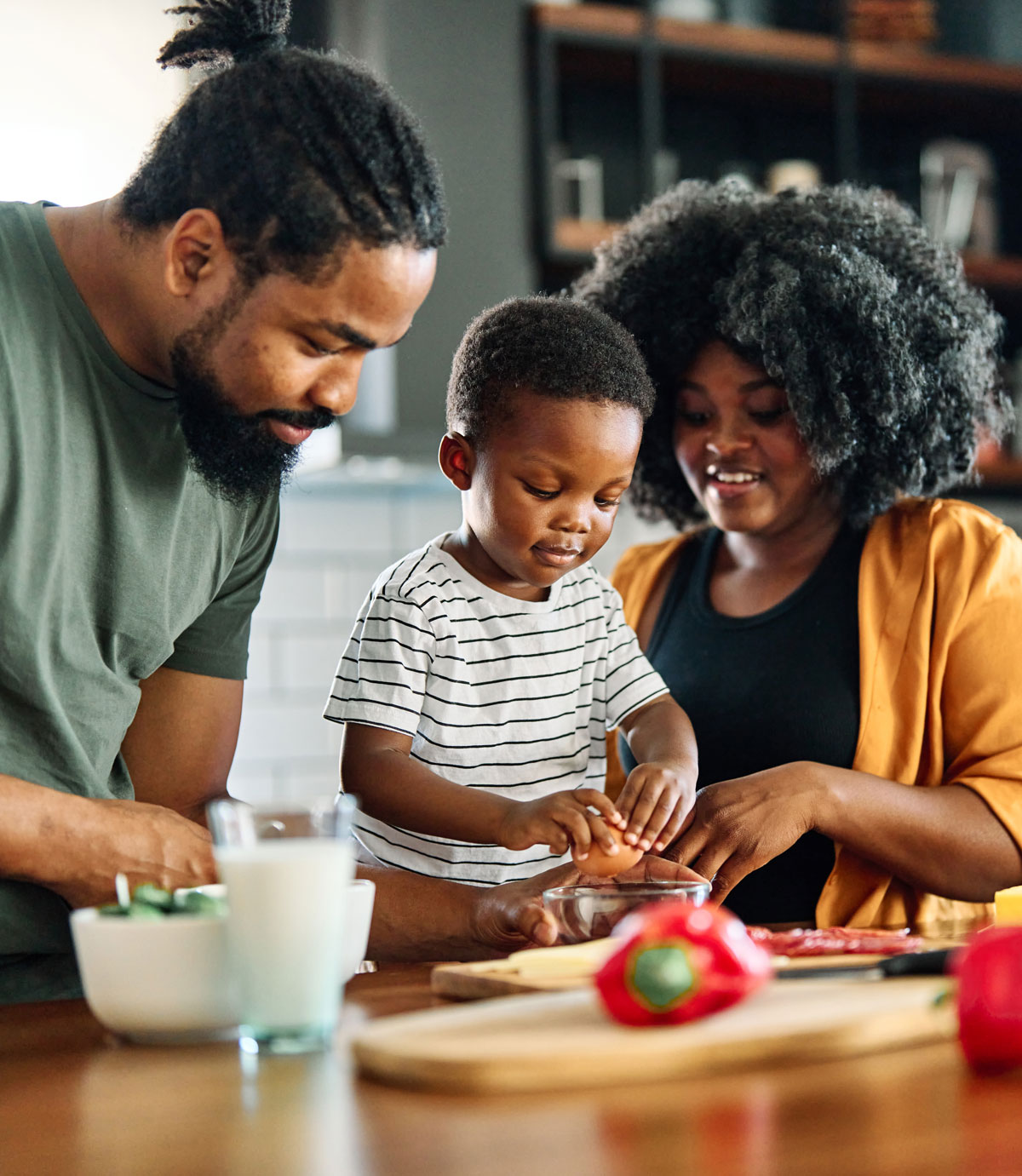 family-in-kitchen