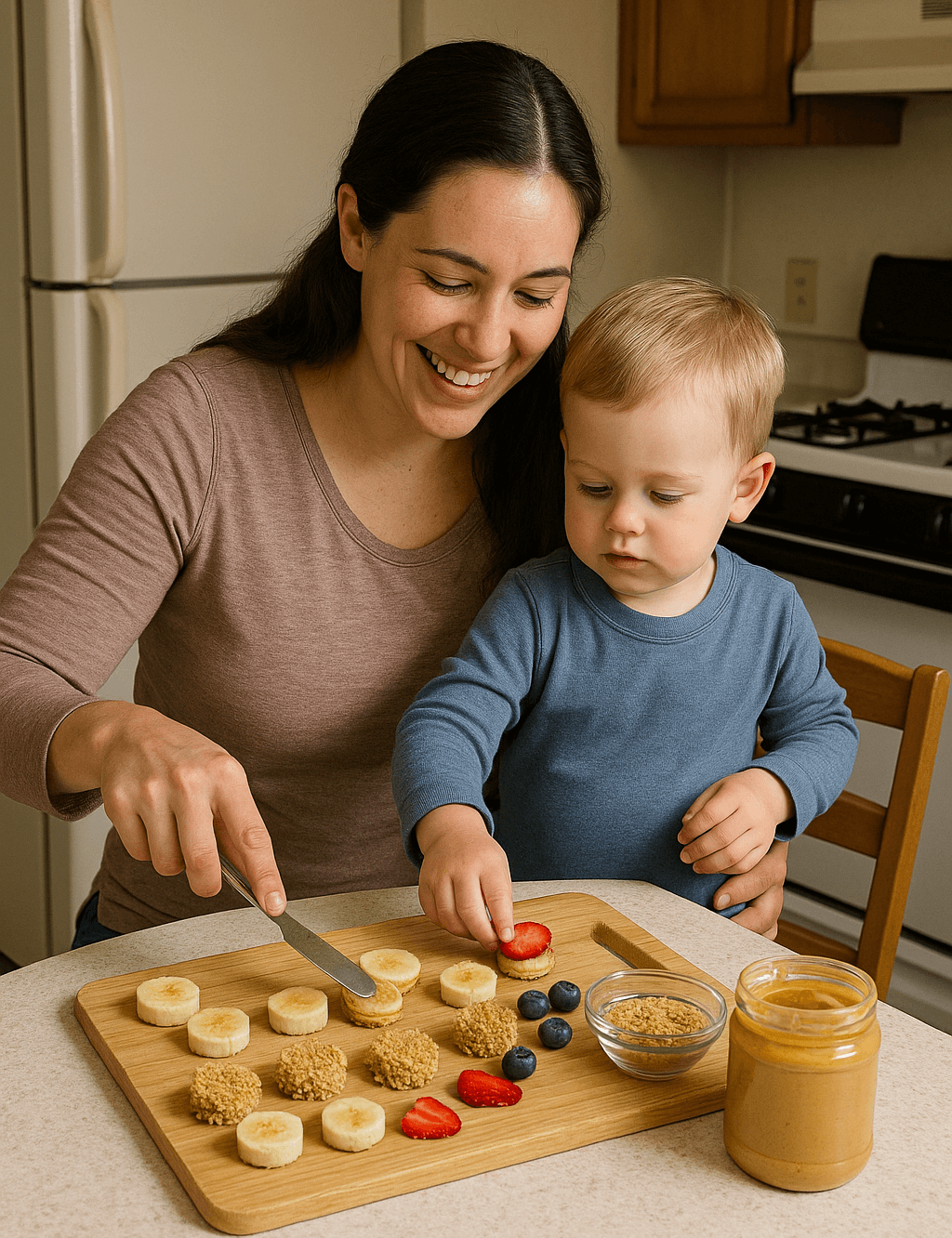 Making-Frozen-Banana-Peanut-Butter-Bites